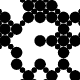 Circle on corners data pattern