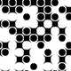 Circular diagonal data pattern